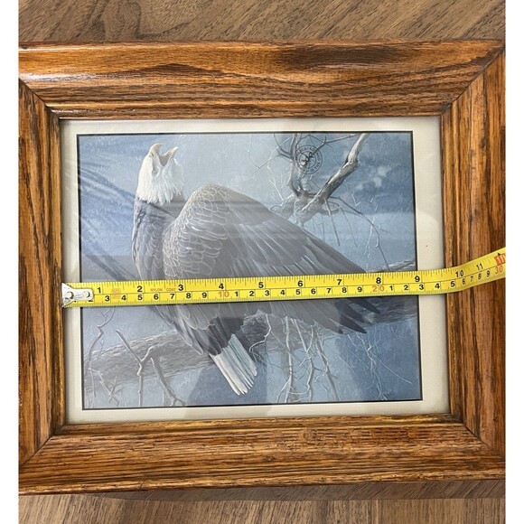 Robert Bateman “The Air, Forest And The Watch” Digital Art Bald Eagle Print - Picture 8 of 11